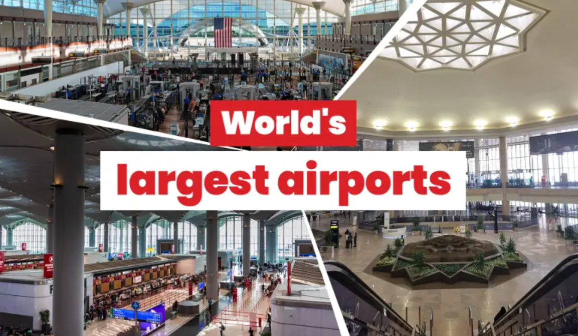 Top 10 Biggest Airports in the World (2025)