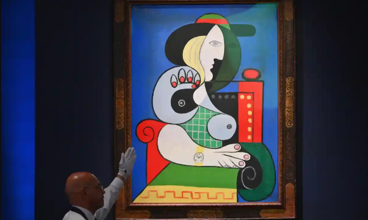 Picasso painting of his ‘golden muse’ sells for $139.4m in New York