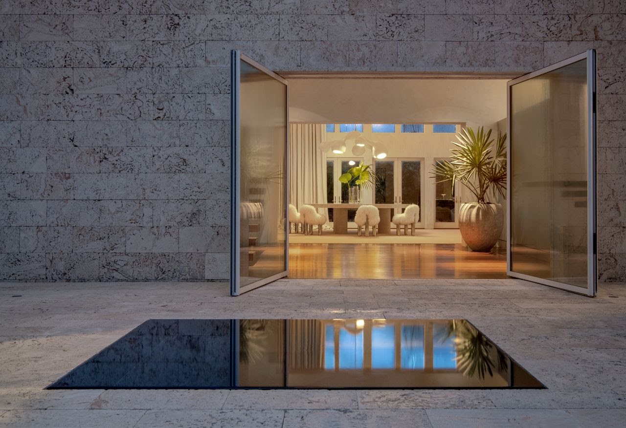 An Architect’s Party Palace Hits the Market in Miami Beach for $33 Million