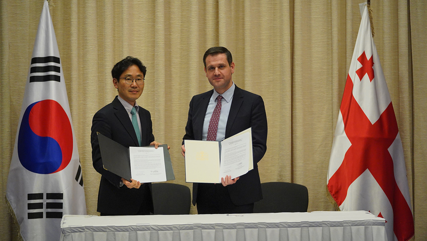 Protocol of Negotiations on Economic Partnership between Georgia and the Republic of Korea Signed