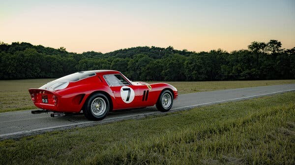 A 1962 Ferrari GTO Race Car Auctions for Record $51.7 Million