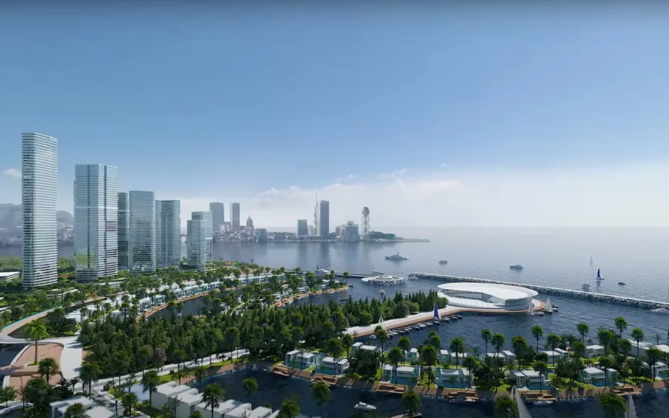 Batumi – The Futuristic City with Its Own Island