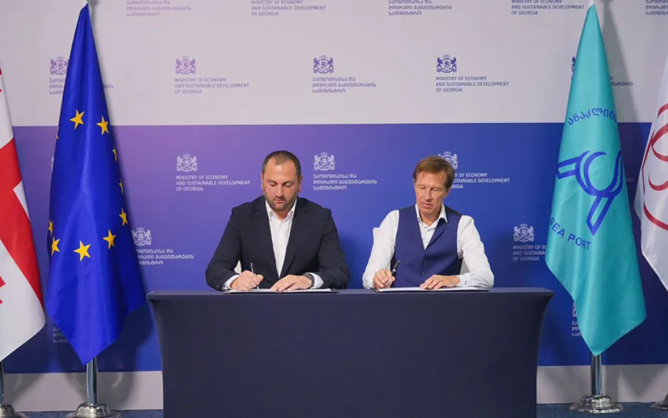 Belgian Company Jan De Nul NV To Perform Anaklia Deep Sea Port Infrastructural Works – Agreement Signed