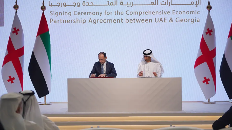 Comprehensive Economic Partnership Agreement (CEPA) Signed Between Georgia And United Arab Emirates