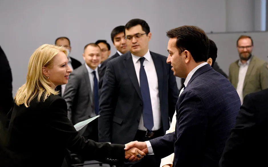 The National Bank Of Georgia Shares Monetary Police Experience With Kazah And Uzbek Colleagues